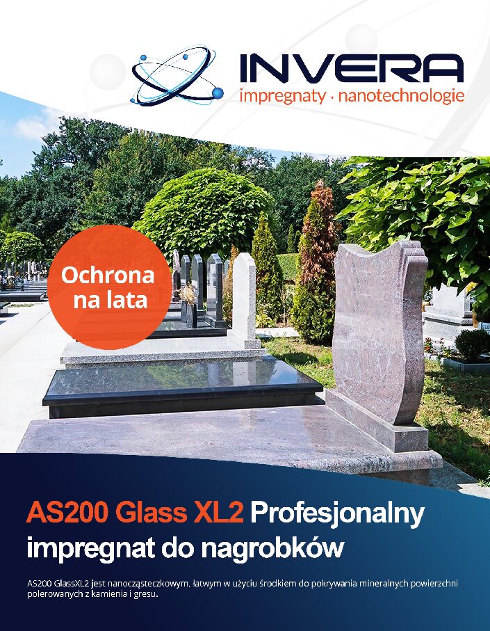 AS200Glass XL2Przód Impregnat do nagrobków