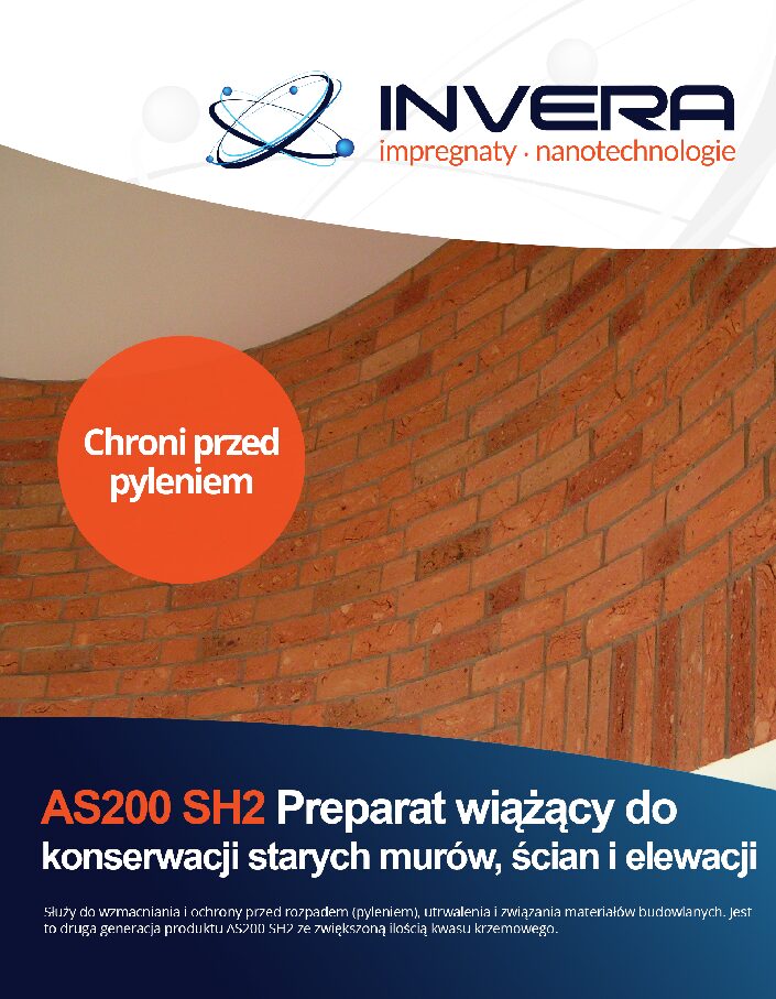 Impregnat do murów kamiennych, ścian i elewacji